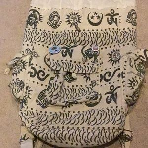 Hippie back pack cloth cotton Nepal